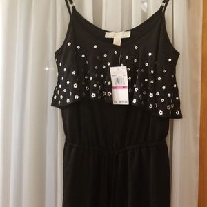 MK blk jumpsuit, new w tags.